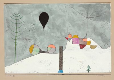 Winterbeeld door Paul Klee