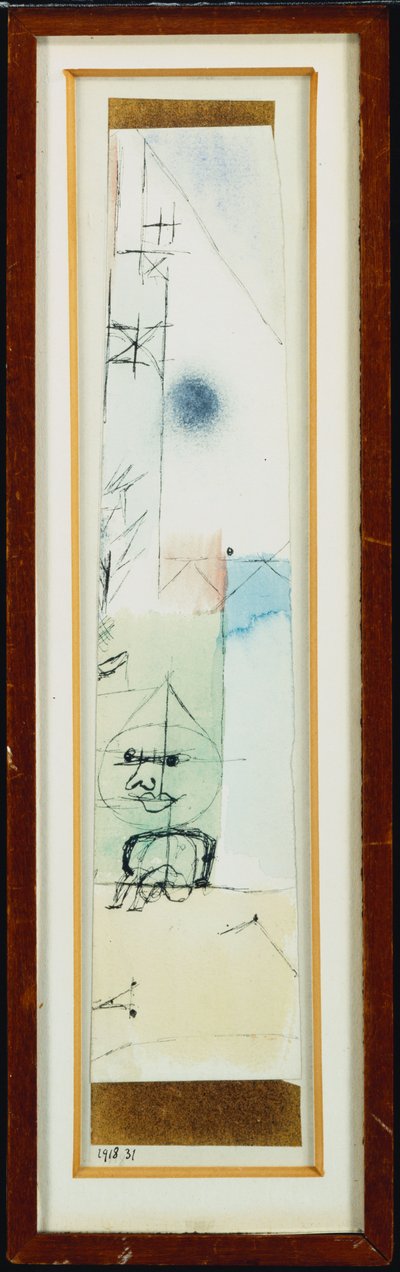 Jonge Pierrot door Paul Klee