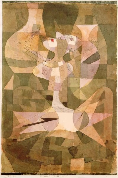 keramisch / erotisch / religieus door Paul Klee