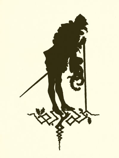 Een Midzomernachtsdroom, silhouet door Paul Konewka