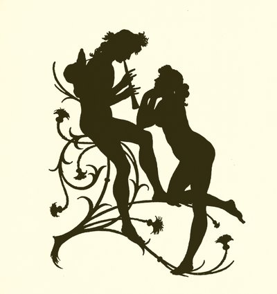 Een Midzomernachtsdroom, silhouet door Paul Konewka