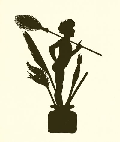 Een Midzomernachtsdroom, silhouet door Paul Konewka
