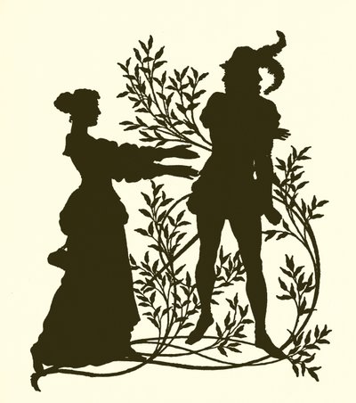 Een Midzomernachtsdroom, silhouet door Paul Konewka