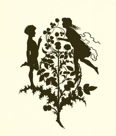 Een Midzomernachtsdroom, silhouet door Paul Konewka