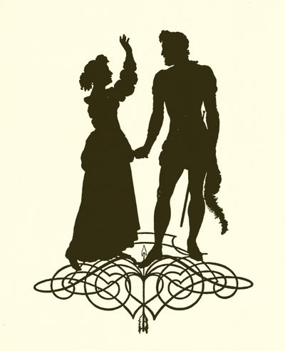 Een Midzomernachtsdroom, silhouet door Paul Konewka