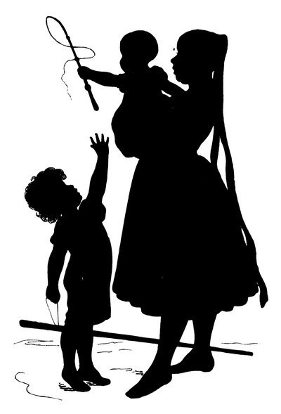 Silhouet door Paul Konewka