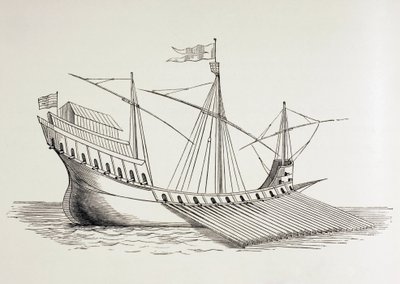 16e-eeuwse kombuis. door Paul Lacroix