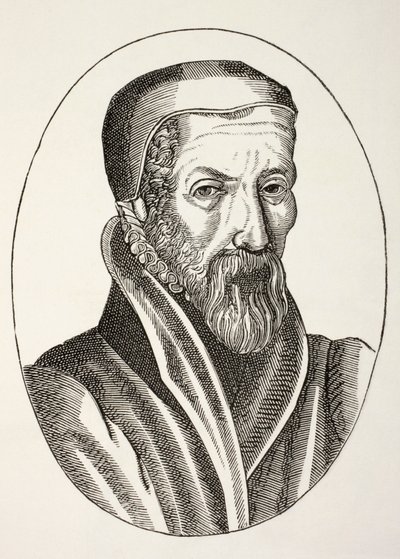 John Knox van 1510 tot 1572. Schotse geestelijke, leider van de protestantse reformatie en oprichter van het presbyteriaanse kerkgenootschap. door Paul Lacroix