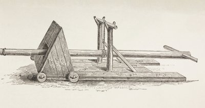 Middeleeuwse stormram. door Paul Lacroix