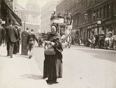 Lucifersverkoper, Ludgate Hill, Londen door Paul Martin