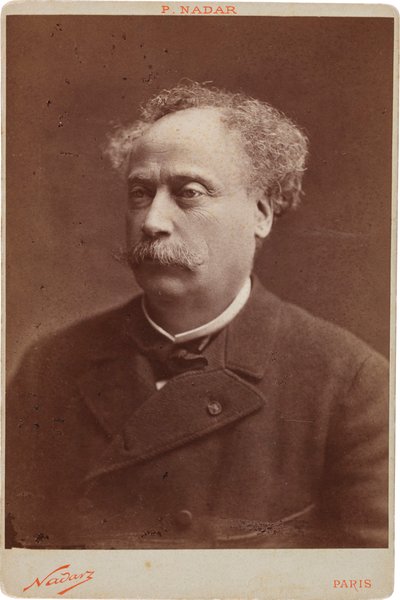 Alexandre Dumas, fils 1824-1895, c. 1886 door Paul Nadar