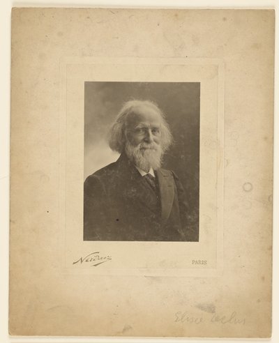 Élisée Reclus door Paul Nadar