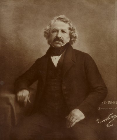 [Portret van Daguerre]. door Paul Nadar