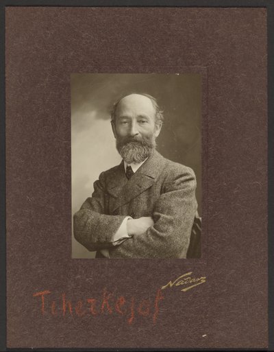 [Portret van een man]. door Paul Nadar