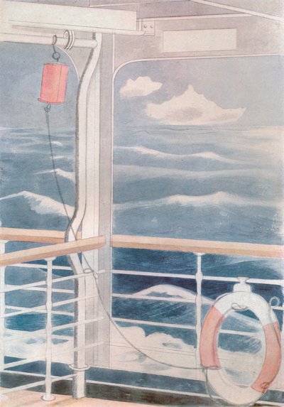 Atlantische Oceaan, 20e eeuw 1932 door Paul Nash