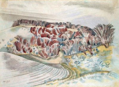 Landschap door Paul Nash