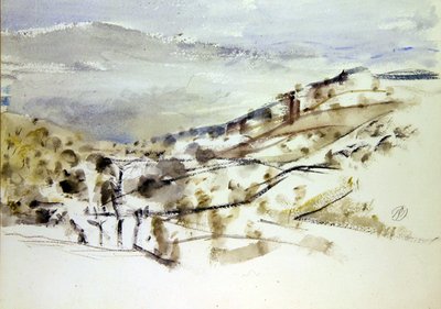 Landschap Ontstaat, Nr. 3 door Paul Nash
