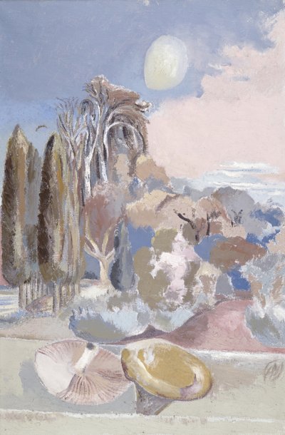 Novembermaan door Paul Nash