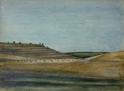 Hun Heuvel door Paul Nash