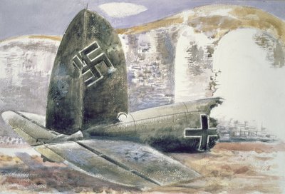 Onder de klif door Paul Nash