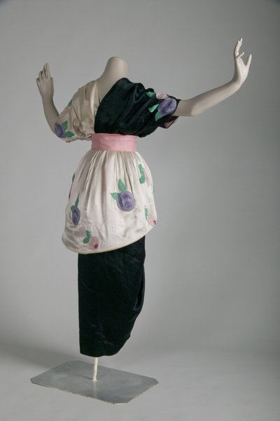 Sorbet avondjurk door Paul Poiret