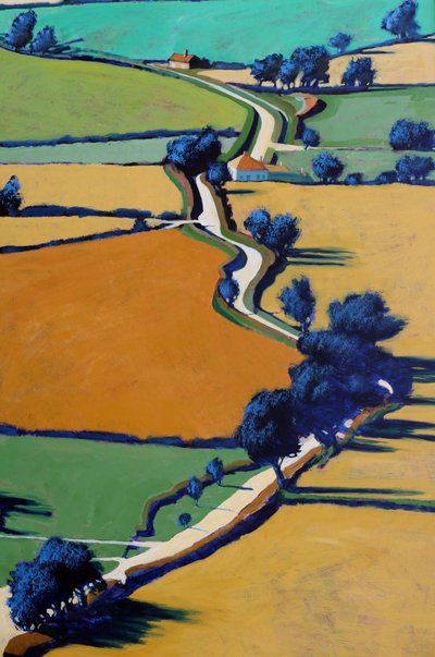 Landweg door Paul Powis