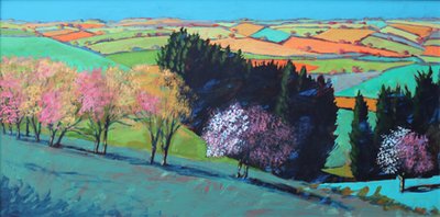 Teme Valley bloesem door Paul Powis
