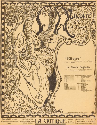 De Verzonken Klok door Paul Elie Ranson