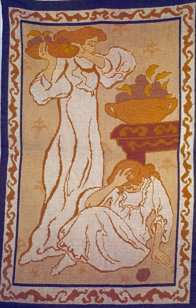 Vrouwen in het wit door Paul Elie Ranson