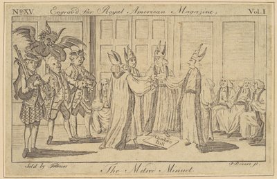 De Gemitste Minuet door Paul Revere