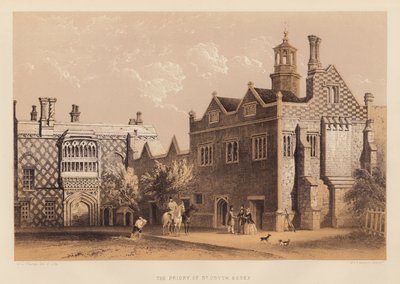 De priorij van St Osyth, Essex door Paul Rink