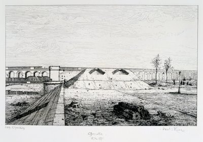 Grenelle, Beleg van Parijs, 1870-1871 door Paul Roux