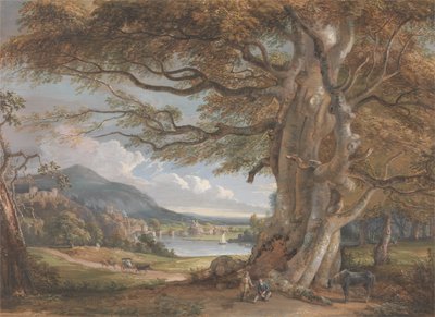 Bridgenorth door Paul Sandby