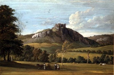 Carregcennin Kasteel, Carmarthenshire door Paul Sandby