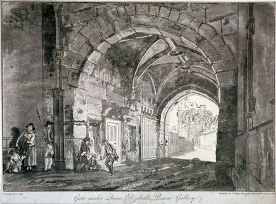 Poort onder Queen Elizabeth