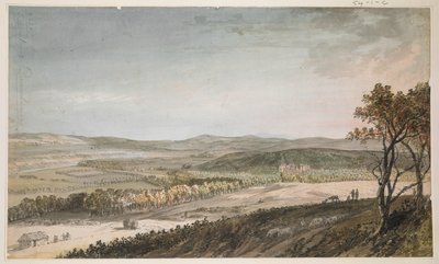 Nithsdale, met Drumlanrig, c.1751 door Paul Sandby