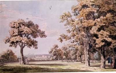 Windsor Kasteel: vanuit het Grote Park door Paul Sandby
