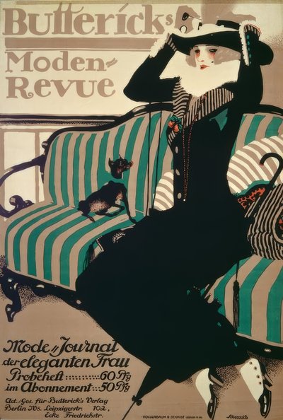 Buttericks Moden-Revue door Paul Scheurich