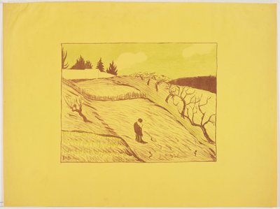 Das Ende des Tages door Paul Sérusier