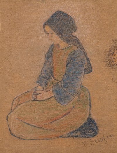 Bauernmädchen door Paul Sérusier