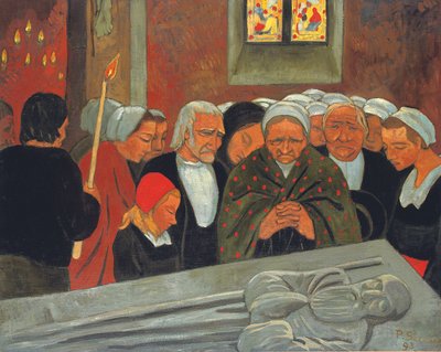 Gebed tot Sint Herbot, of De Vergiffenis door Paul Sérusier