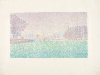 In Vlissingen door Paul Signac