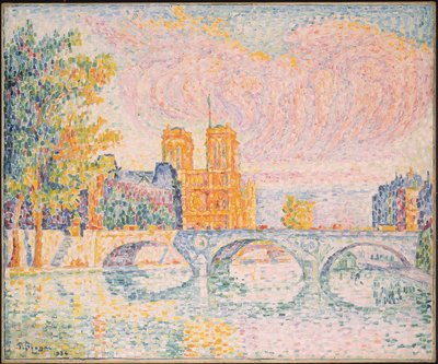 La Cité. Parijs door Paul Signac