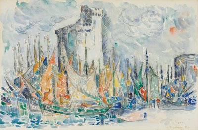 La Rochelle, 1911 door Paul Signac