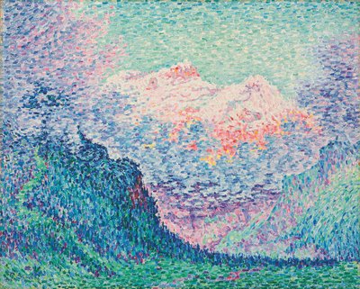 Les Diablerets door Paul Signac
