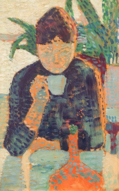Drinkende Vrouw I door Paul Signac
