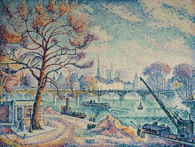 Pont des Arts door Paul Signac