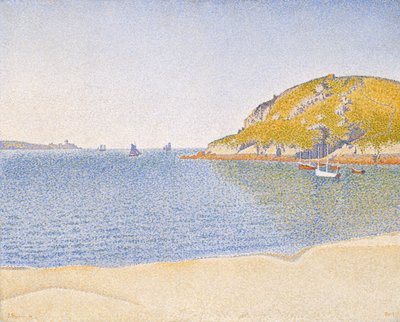 Haven van Saint-Cast door Paul Signac