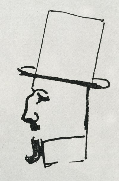 Portret van Félix Fénéon door Paul Signac