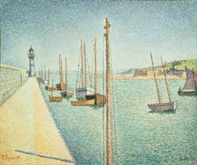 Portrieux, Bretagne door Paul Signac